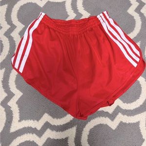 Red Adidas Shorts